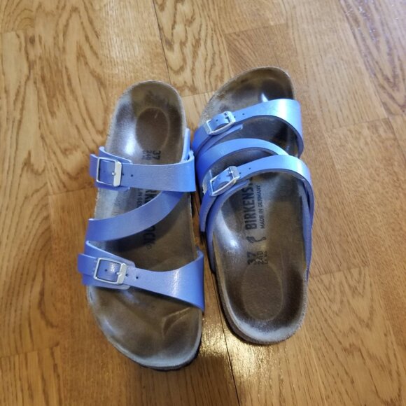 Birkenstock Salinas style - blue - size 37 - Picture 6 of 9